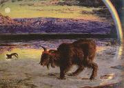 William Holman Hunt the scapegoat oil painting on canvas